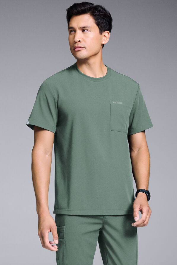 S-R SHIFT READY CREW SHIRT - Olive - 3