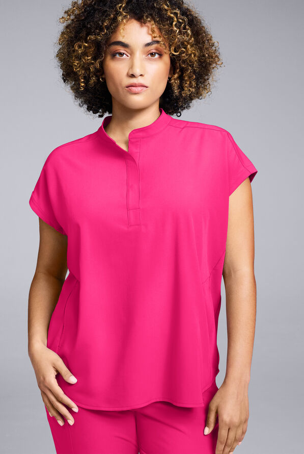 META O-S OVERSIZED SHIRT - Reactive Pink - 1