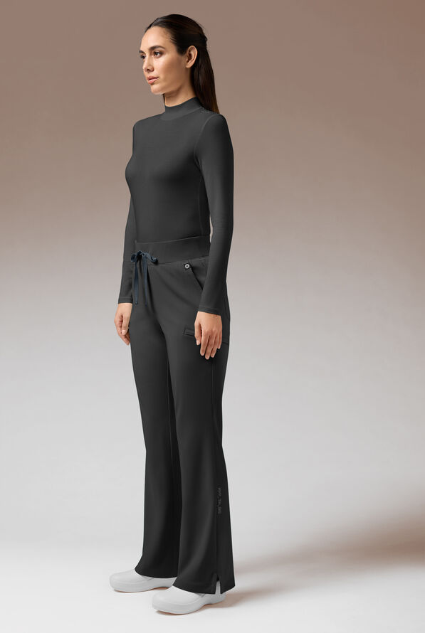 META FL PANT - Petite - Jet Black - 4