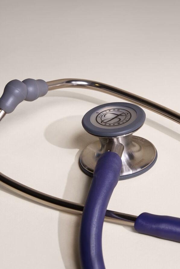 3M&trade; Littmann&reg; Cardiology IV &trade; Stainless Steel Finish Midnight Blue Satin Tube Stethoscope - Midnight Navy - 4