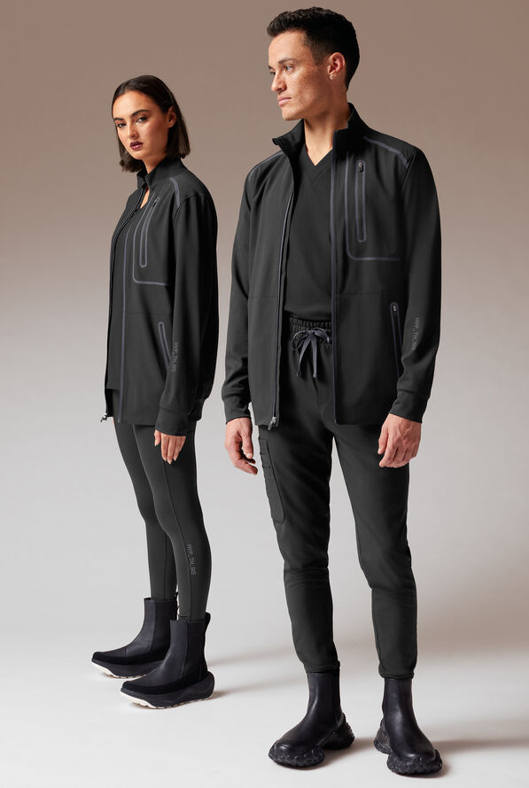 F-ZIP JACKET - Jet Black/Pewter - 2