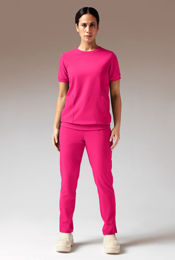 KENTICA CREW TOP - Reactive Pink - 2