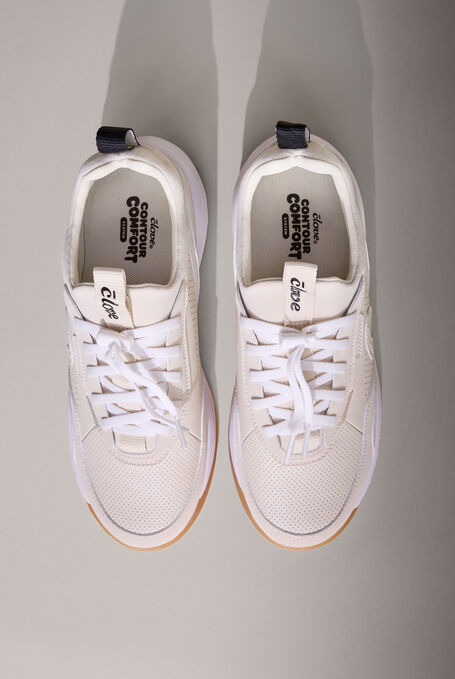 Zapatillas deportivas Clove Strada Sand/White/Gum con cordones para mujer - null - 2