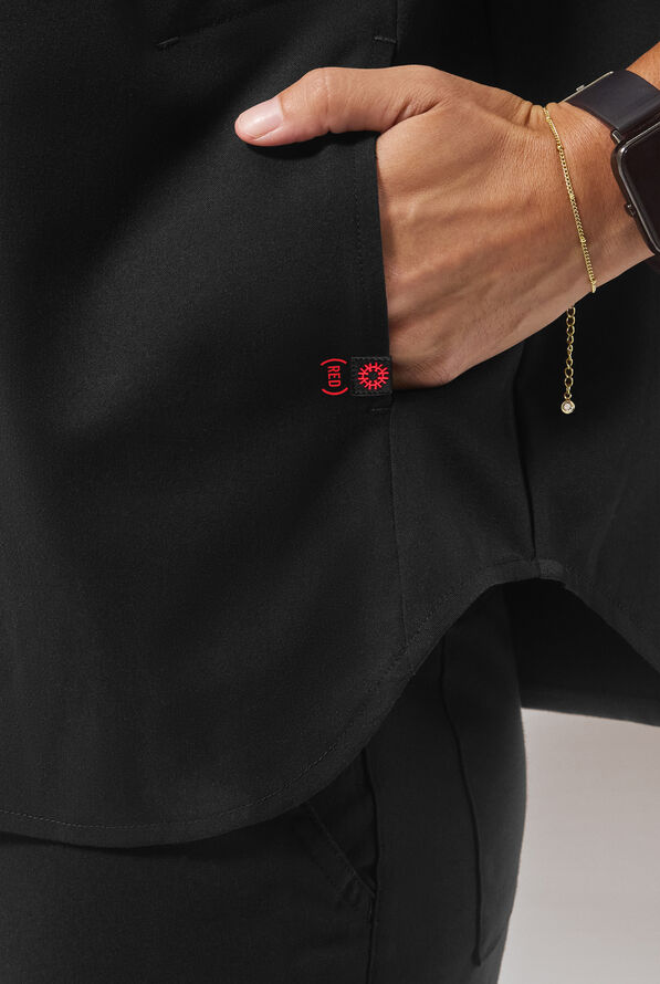 HYPOTHESIS (RED) META 0-S OVERSIZED SHIRT - Jet Black - 2