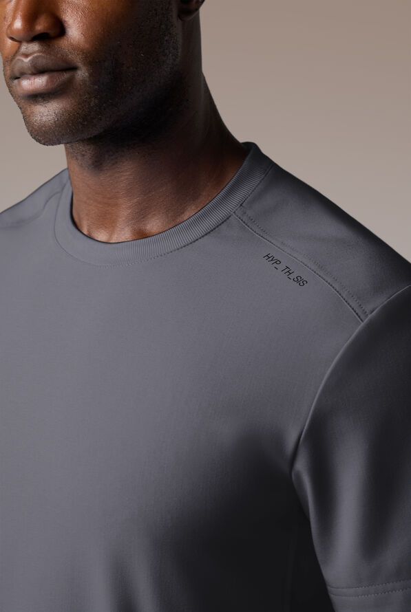 ALPHA CREW TOP - Pewter - 4