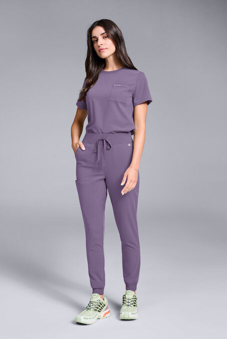 BASE CREW SHIRT - Purple Dusk - 7