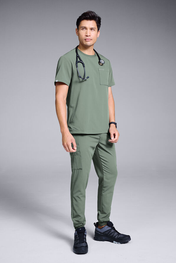 S-R SHIFT READY CREW SHIRT - Mineral - 2