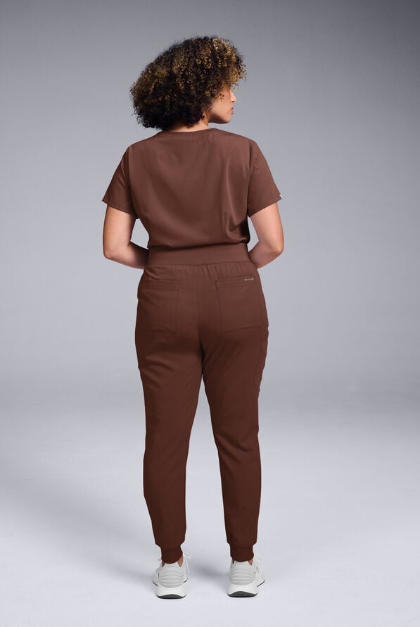 BASE CREW SHIRT - Bitter Chocolate - 5