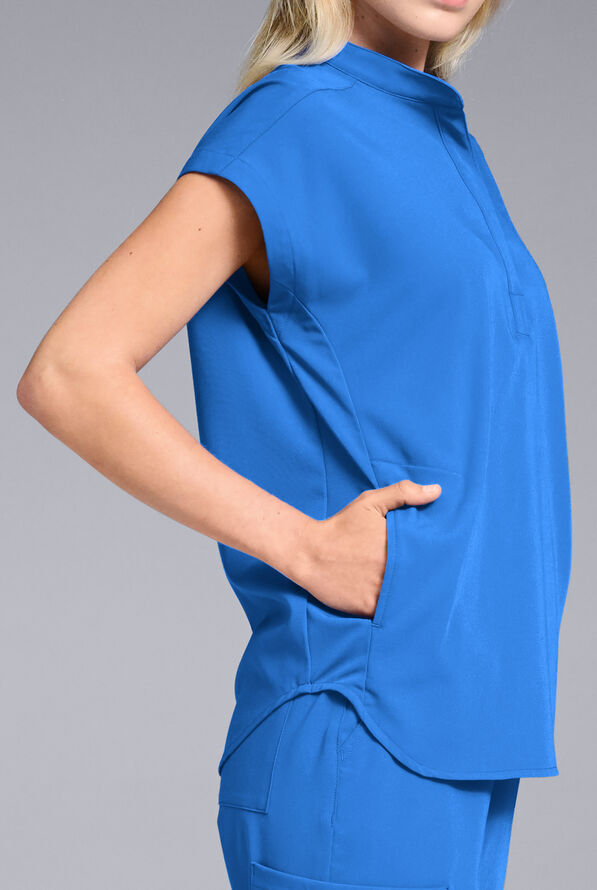 META O-S OVERSIZED SHIRT - Royal - 3