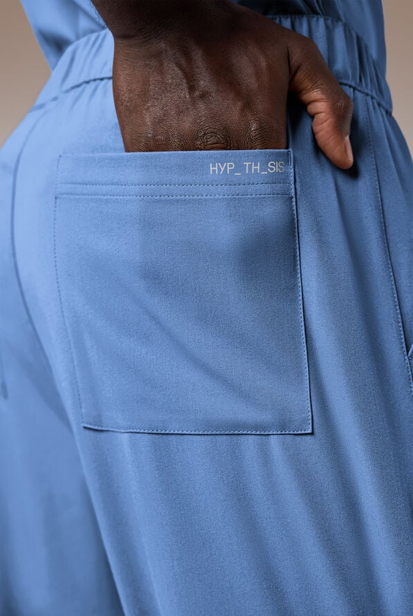 SYSTEM CARGO PANT - Ceil Blue - 4