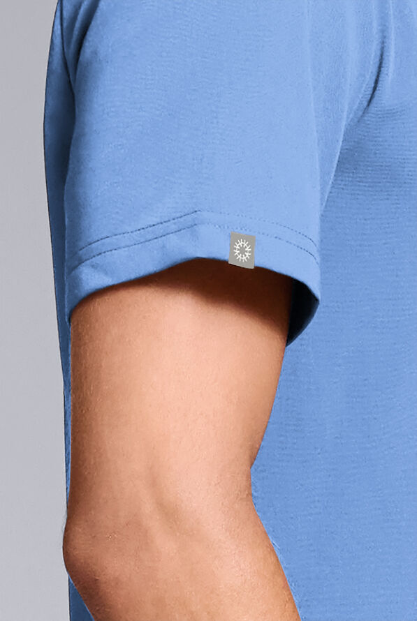 S-R SHIFT READY CREW SHIRT - Ceil Blue - 3