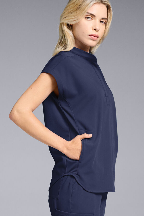 META O-S OVERSIZED SHIRT - Navy - 5