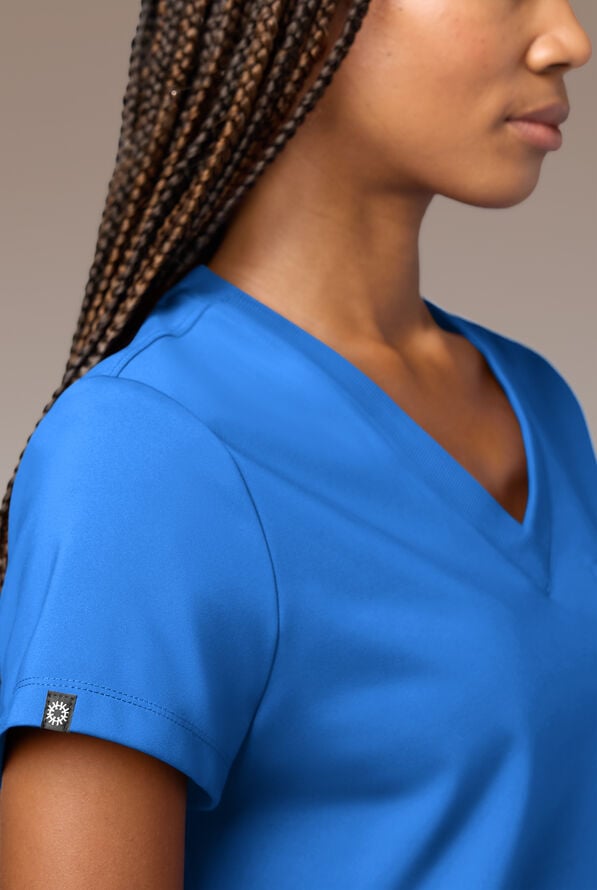BETA K V-NECK SHIRT - Royal - 4