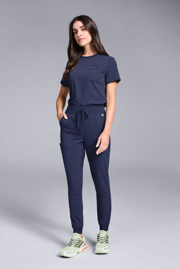 BASE CREW SCRUB SET - Navy - 2