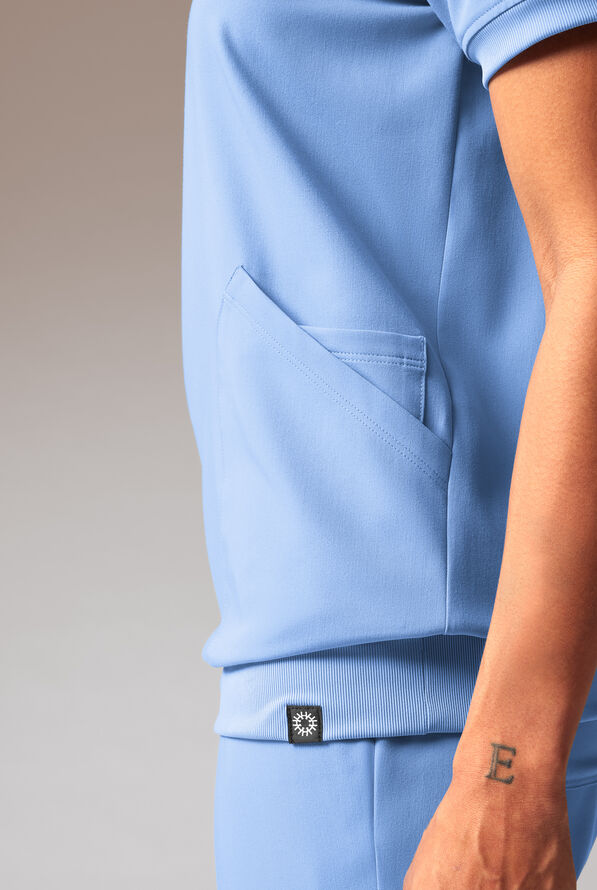 KENTICA CREW TOP - Ceil Blue - 4