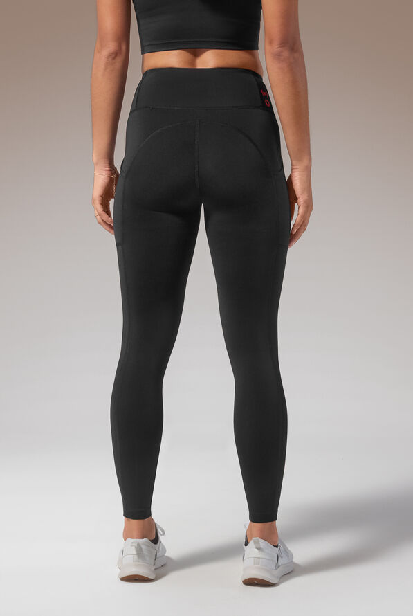 HYPOTHESIS (RED) HOMEODYNAMIC LEGGING - Petite - Jet Black - 6
