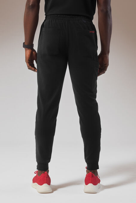 HYPOTHESIS (RED) TACTICAL 9 JOGGER - Jet Black - 5