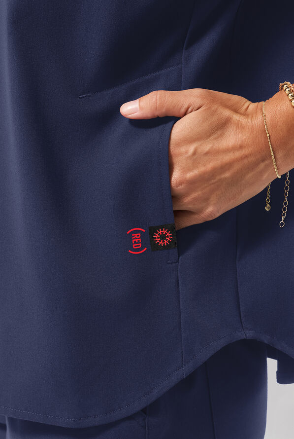 HYPOTHESIS (RED) META 0-S OVERSIZED SHIRT - Navy - 2