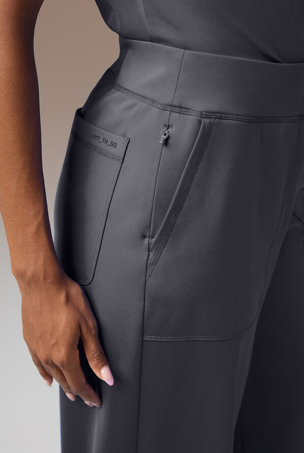 BETA K WIDE LEG PANT - Tall - Pewter - 3