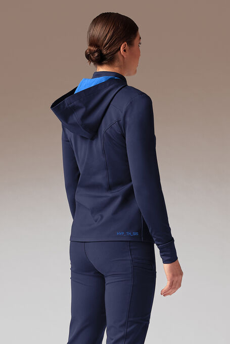 SUPER-DERMAL HOODIE - Navy/Royal - 4