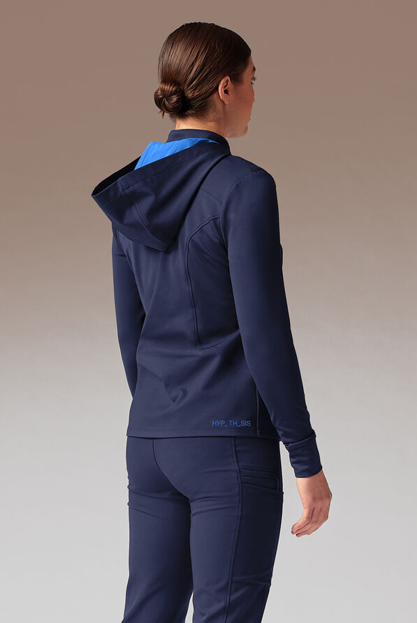 SUPER-DERMAL HOODIE - Navy/Royal - 4