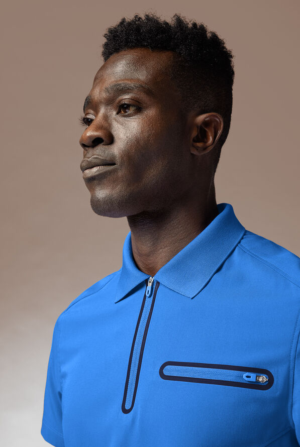 ALPHA SYSTEM SHIRT - Royal/Navy - 4