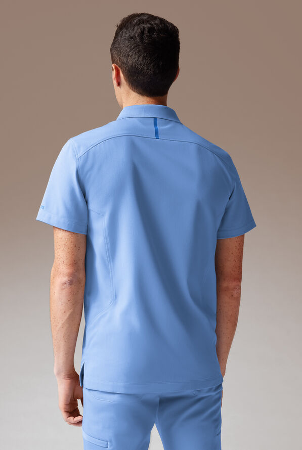 ALPHA SYSTEM SHIRT - Ceil/Royal - 3