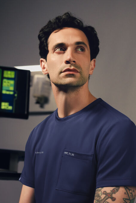 S-R SHIFT READY CREW SHIRT - Ceil Blue - 6