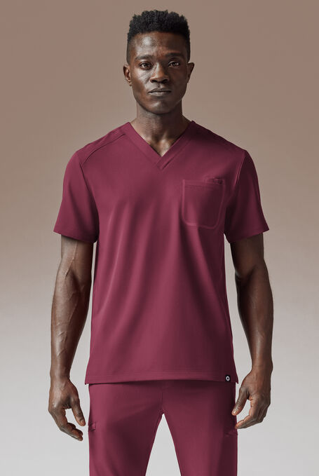SYSTEM SHIRT - Wine - 1