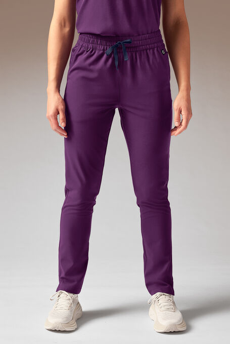 A-D ALL DUTY PANT - Petite - Eggplant - 1