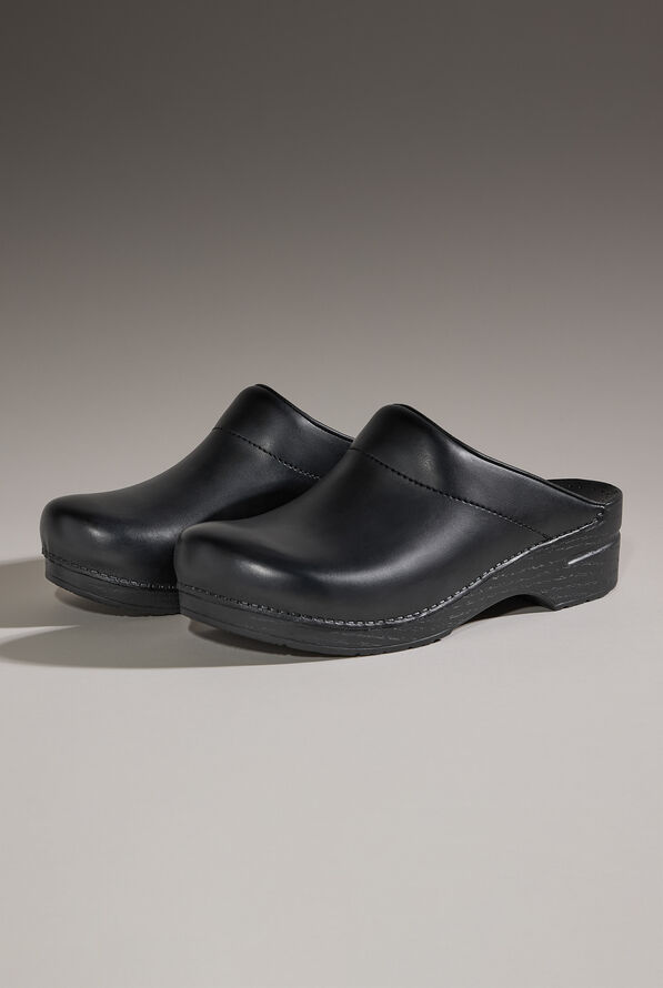 Dansko Men's Karl Backless Clogs - Black - 3