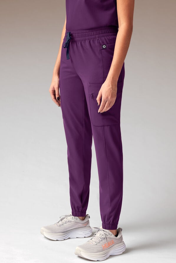CACHE 6 JOGGER - Regular - Eggplant - 3