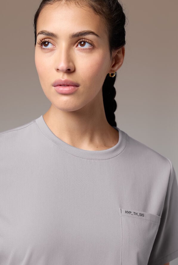 BASE CREW SHIRT - Alloy - 6