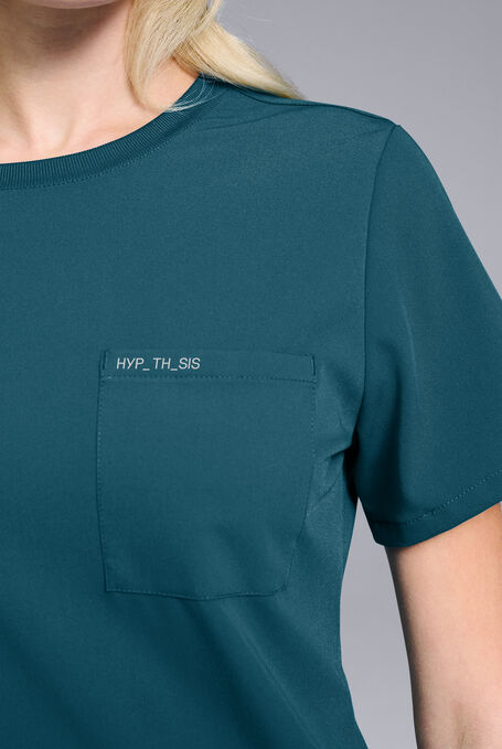 BASE CREW SHIRT - Caribbean Blue - 5