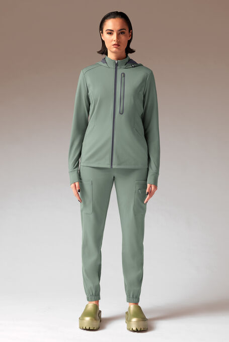 SUPER-DERMAL HOODIE - Mineral/Pewter - 4