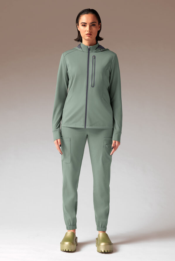 SUPER-DERMAL HOODIE - Mineral/Pewter - 4