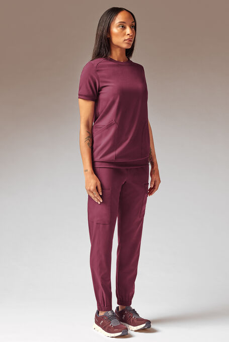 KENTICA CREW TOP - Wine - 2