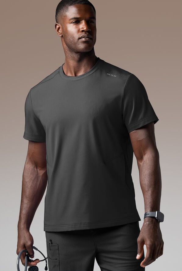 ALPHA CREW SHIRT - Jet Black - 1