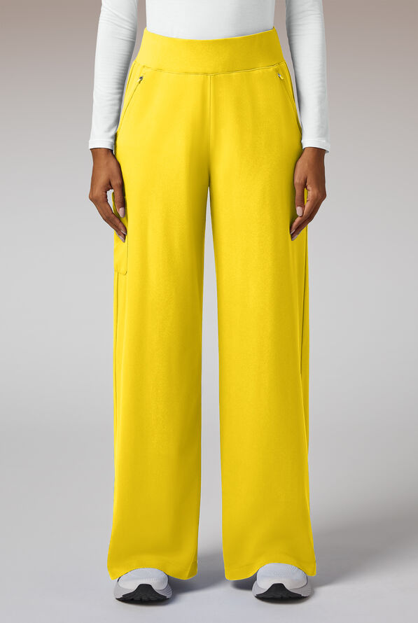 Y-Band Wide Leg Pant - Petite - Chroma - 4