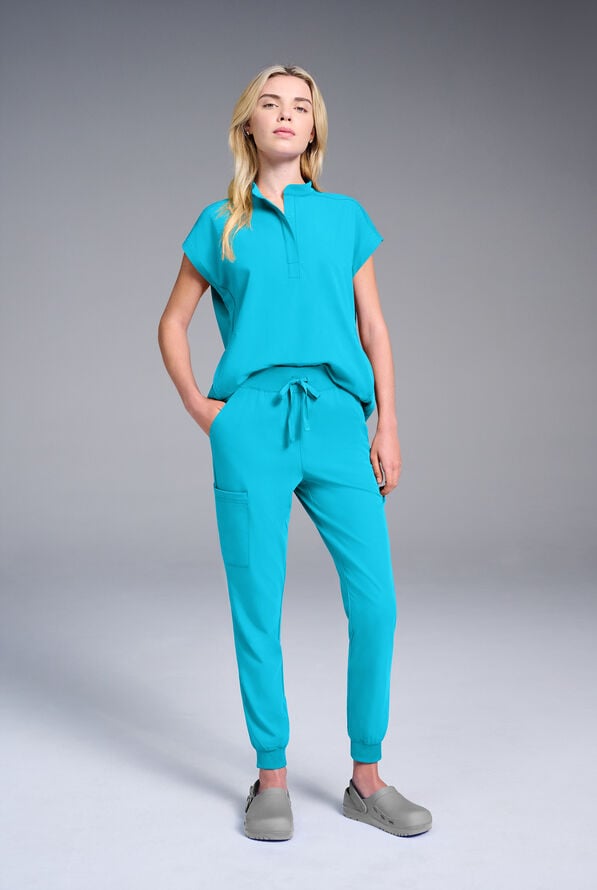 META O-S OVERSIZED SHIRT - Turquoise - 2
