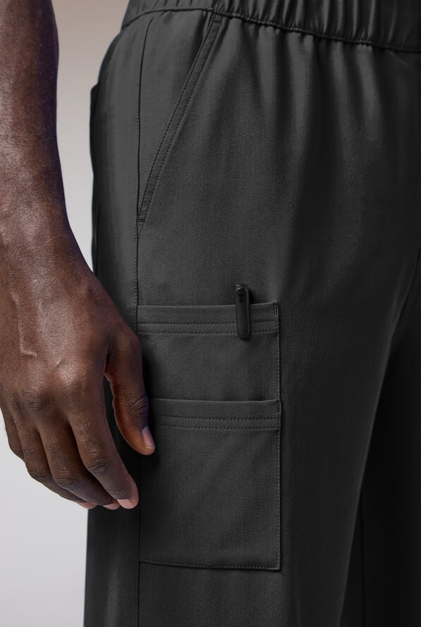 SYSTEM CARGO PANT - Jet Black - 4