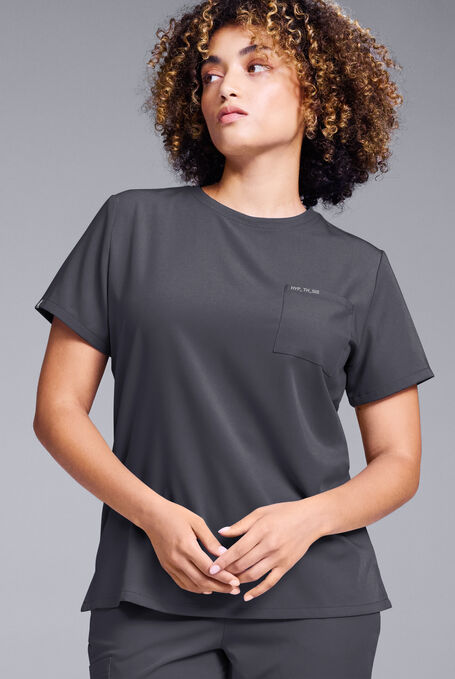 BASE CREW SHIRT - Pewter - 1