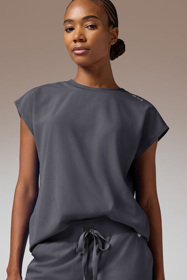 DM Crew Top - Pewter - 1