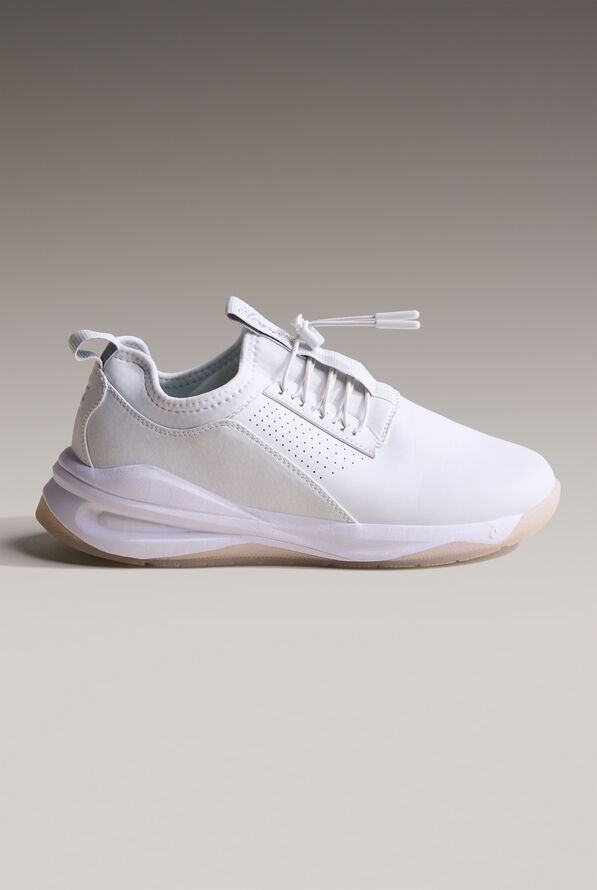 Clove Classic Brilliant White Women's Bungee Athletic Shoe - White - 6