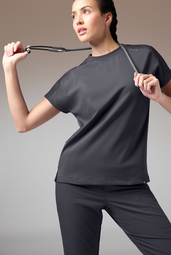 DELTA K CREW SHIRT - Pewter - 6