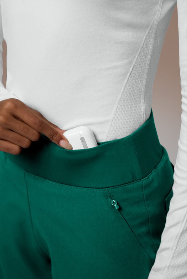 Y-Band Wide Leg Pant - Regular - Hunter - 4