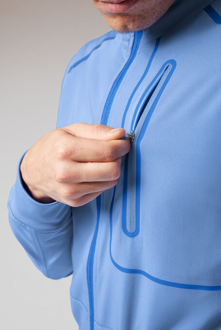 F-ZIP JACKET - Ceil/Royal - 4