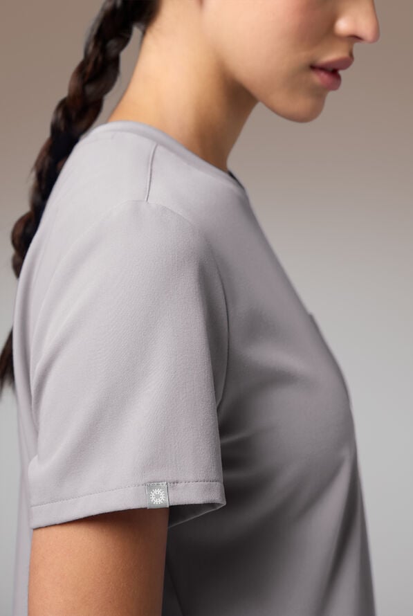 BASE CREW SHIRT - Alloy - 3