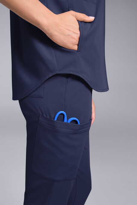 META O-S OVERSIZED Scrub Set - Navy - 5