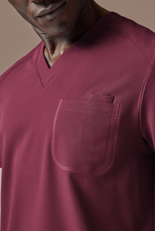 SYSTEM SHIRT - Wine - 4